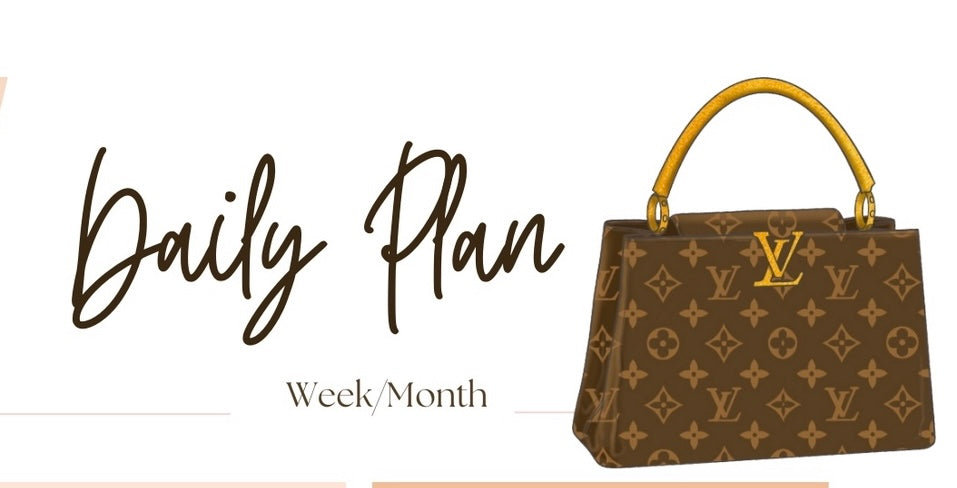 Chic digital daily planner